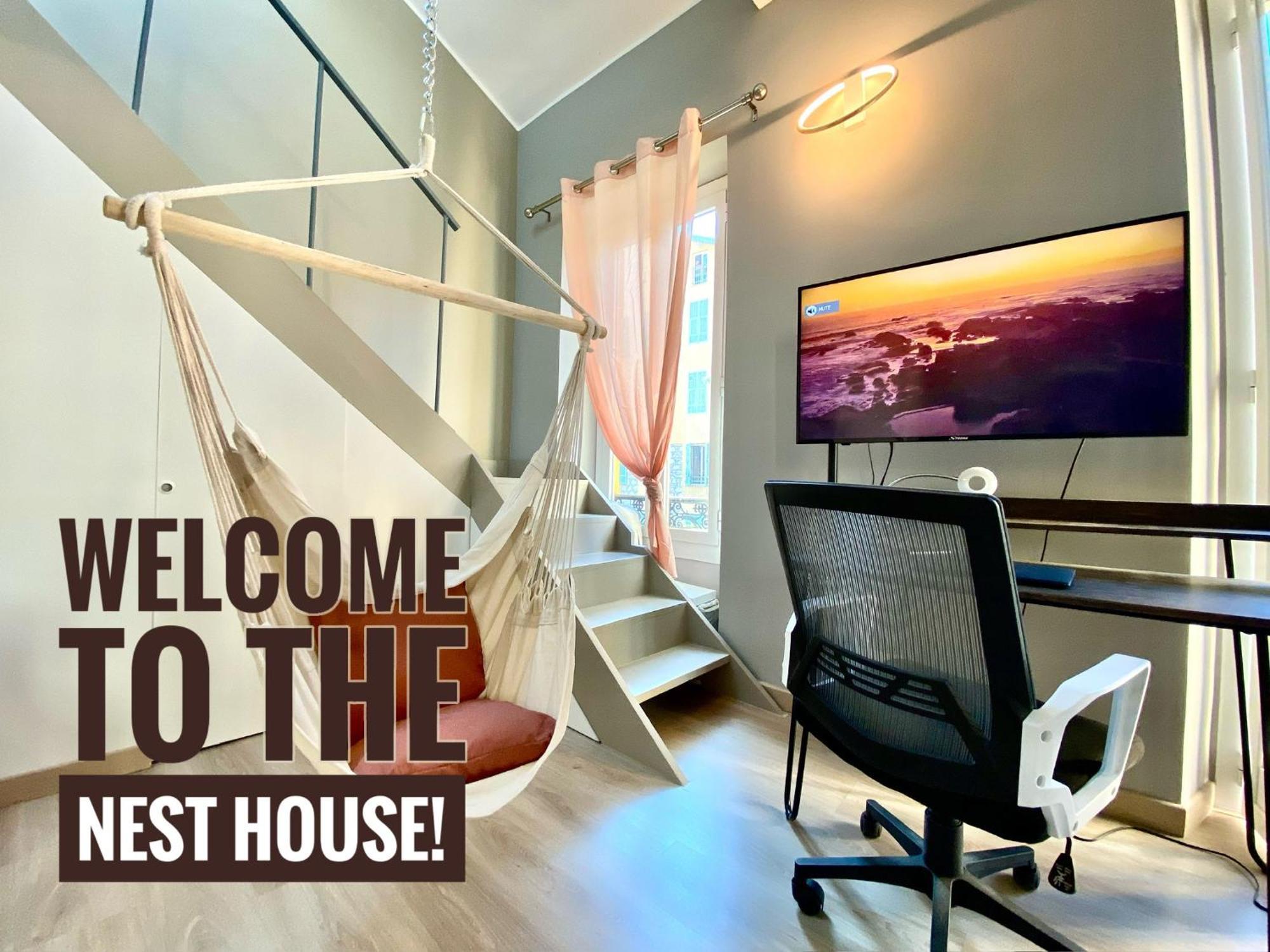 Lovely & Sunny Loft Heart Of Nice With A/C! Exterior foto